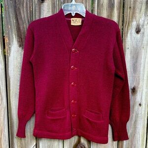 Burgundy Men's Sweater